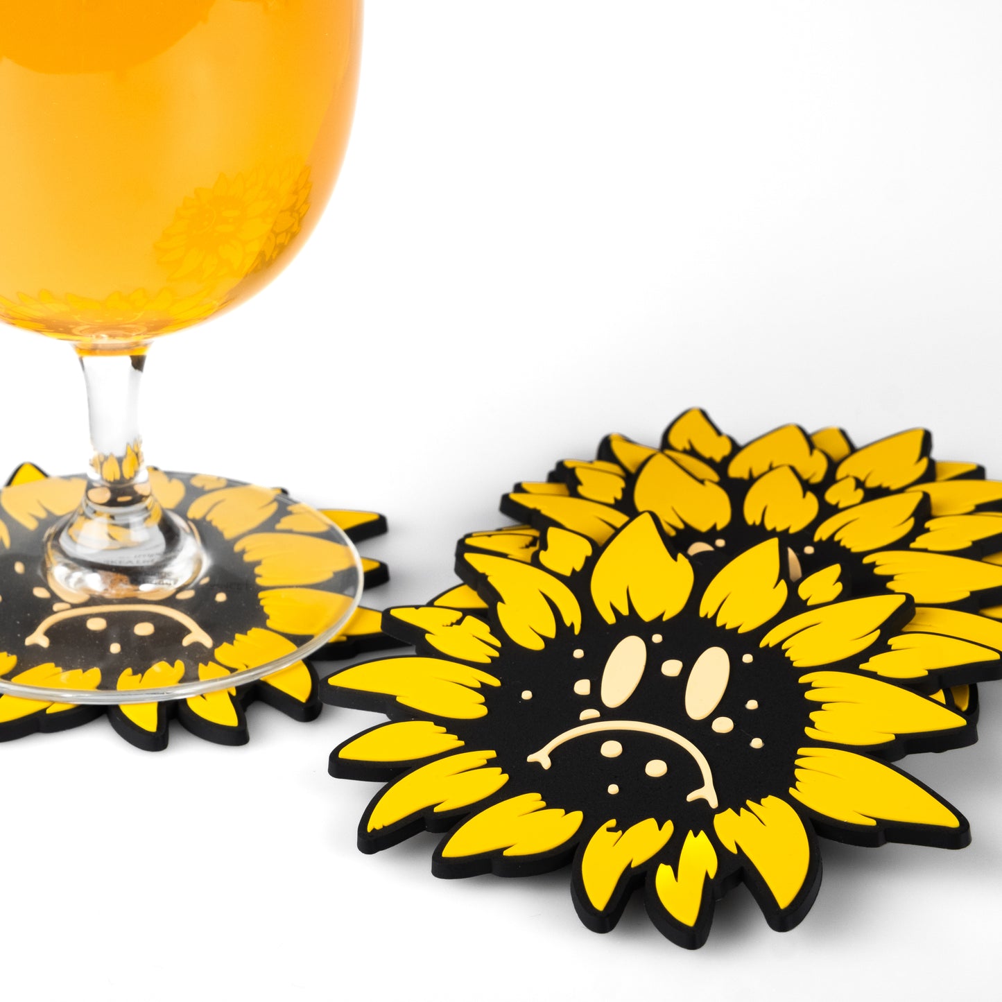 Coasters 'Lonely Flower' (6-Pack)