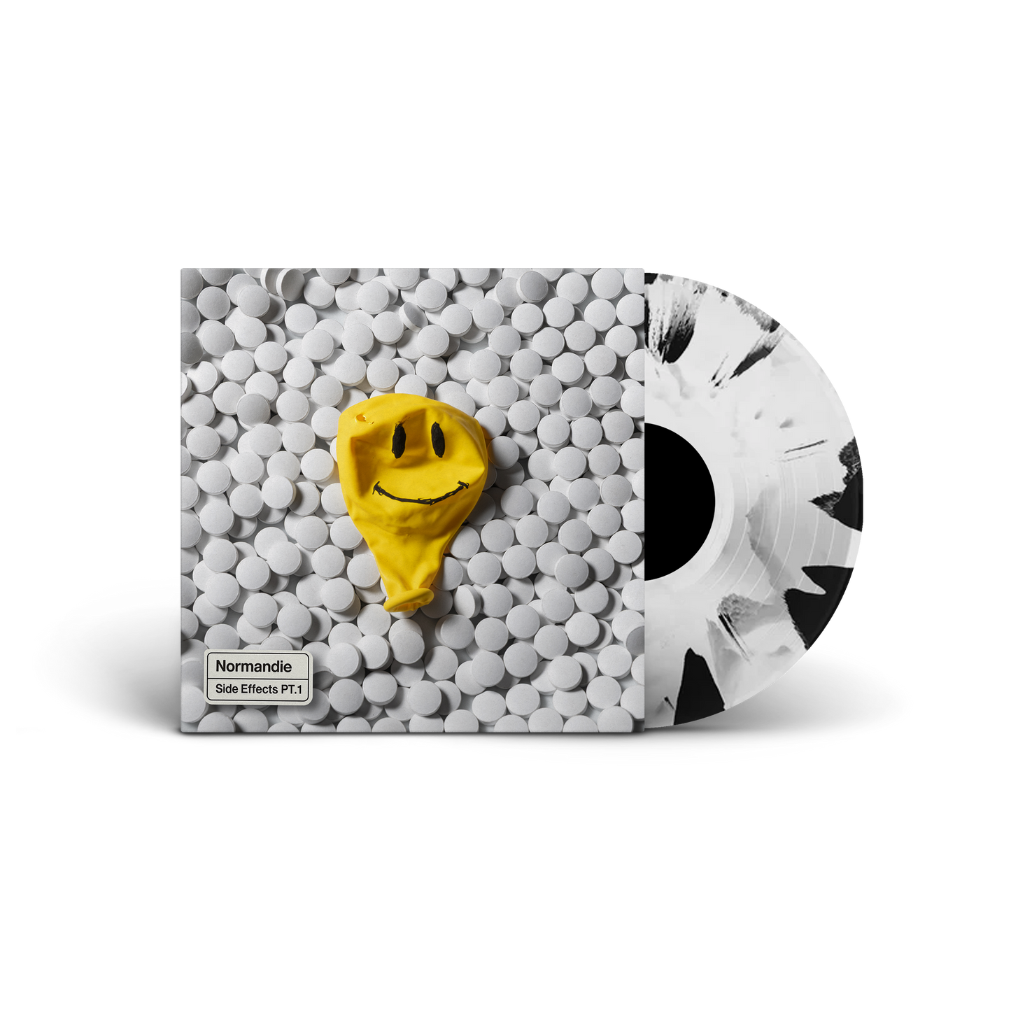 Side Effects Pt. 1 - Vinyl (White-on-black splatter)