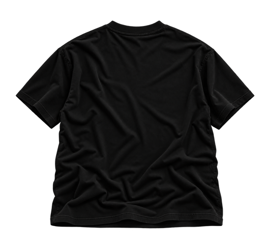 Tee 'Black Metal Embroidered'