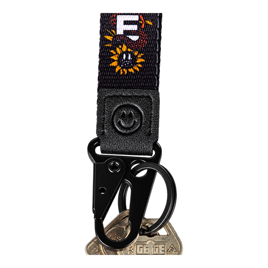 Key Strap 'Lonely Flower' – detail