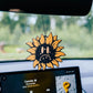 Car Air Freshener 'Sad Flower'