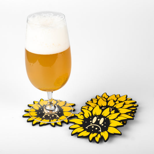 Coasters 'Lonely Flower' (6-Pack)