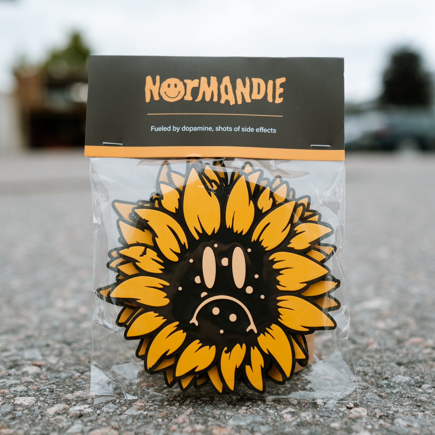 Coasters 'Lonely Flower' (6-Pack)