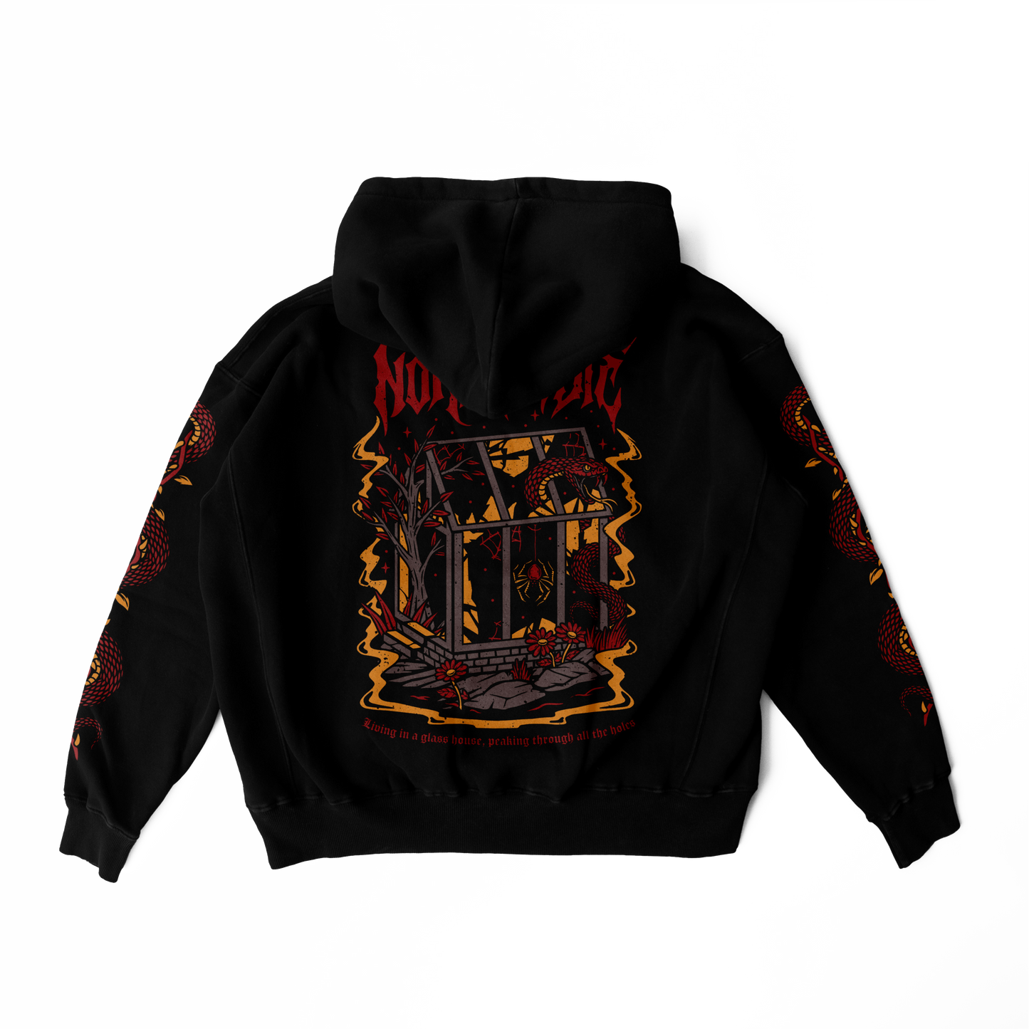 Hoodie 'Glass house'