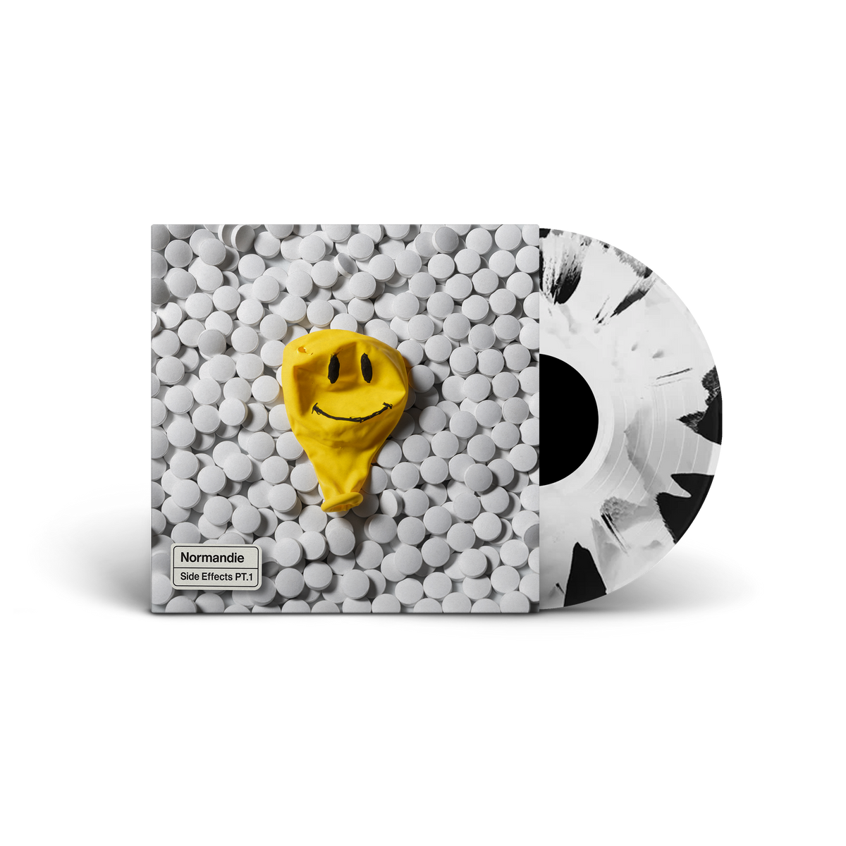 Side Effects Pt. 1 - Vinyl (White-on-black splatter)