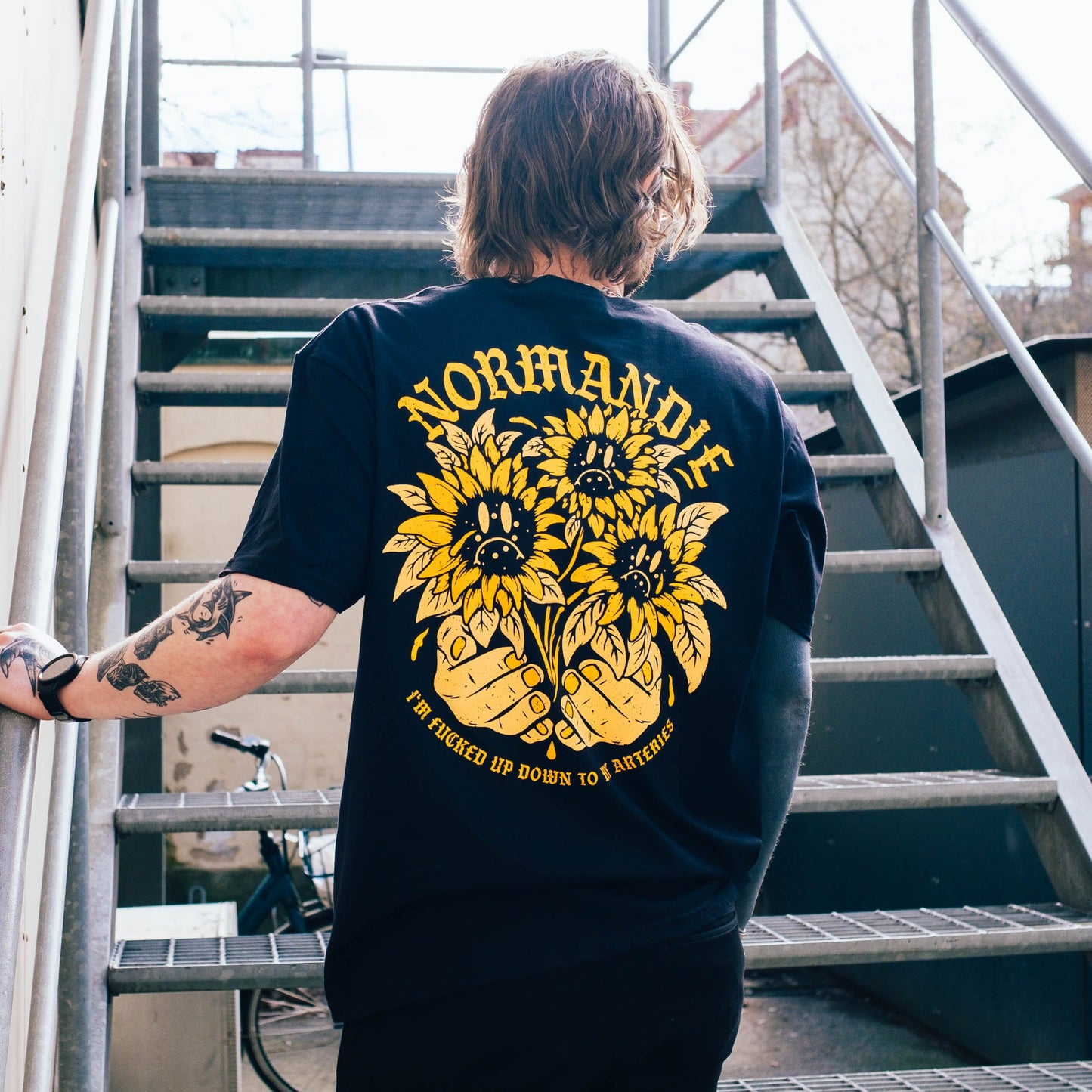 Tee 'Sad Sunflower'