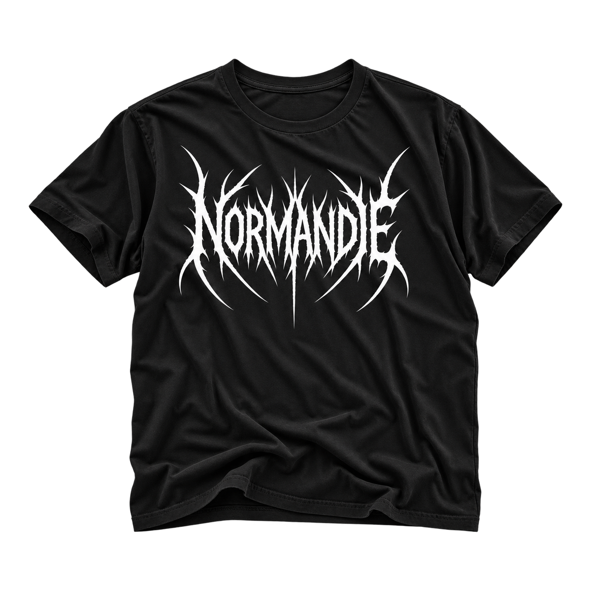 Tee 'Black Metal logo' – front