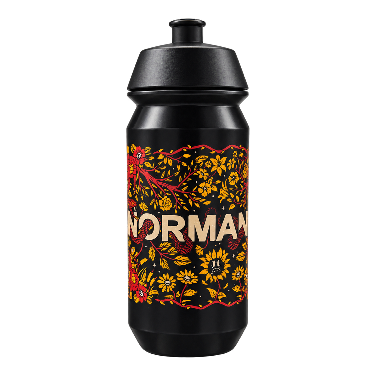 Water Bottle 'Lonely Flower' – front